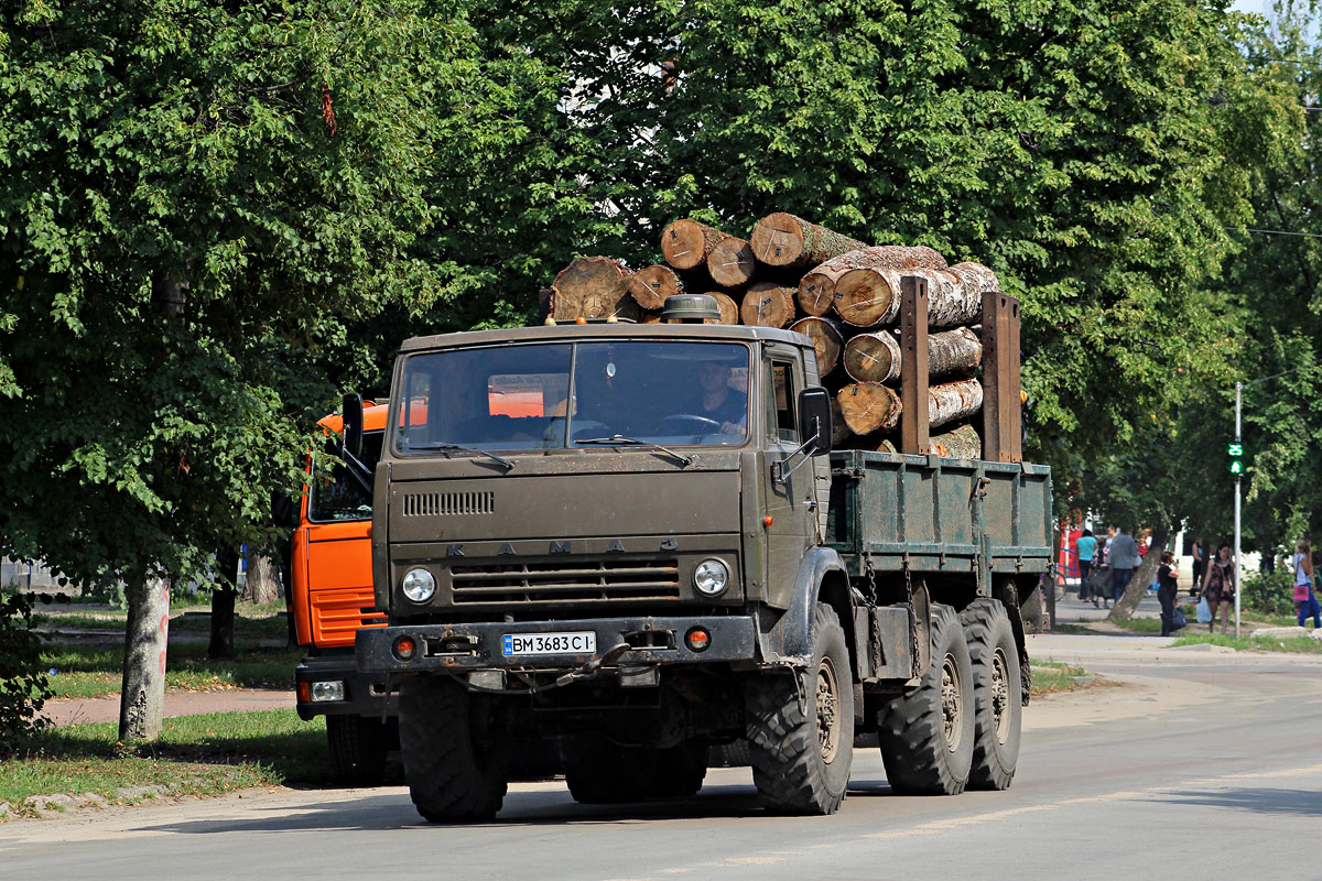 Сумская область, № ВМ 3683 СІ — КамАЗ-43101