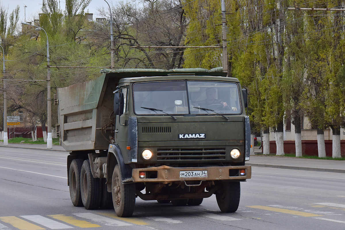 Волгоградская область, № М 203 АН 34 — КамАЗ-55111 [551110]