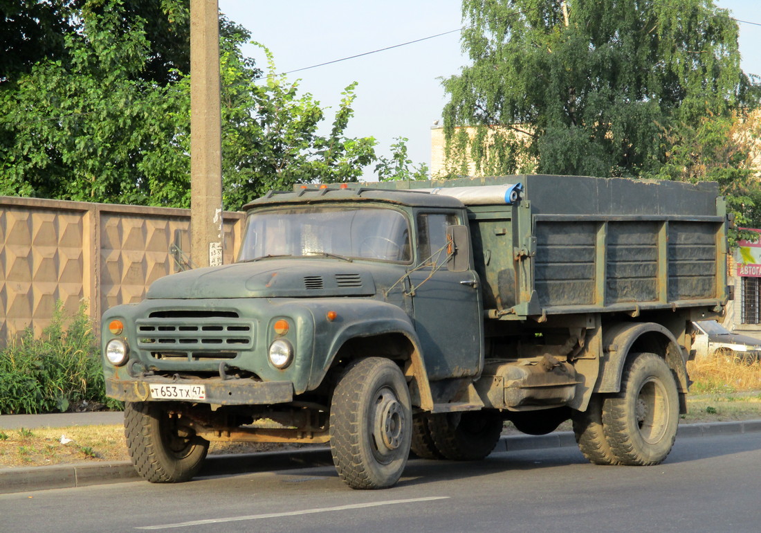 Ленинградская область, № Т 653 ТХ 47 — ЗИЛ-495710