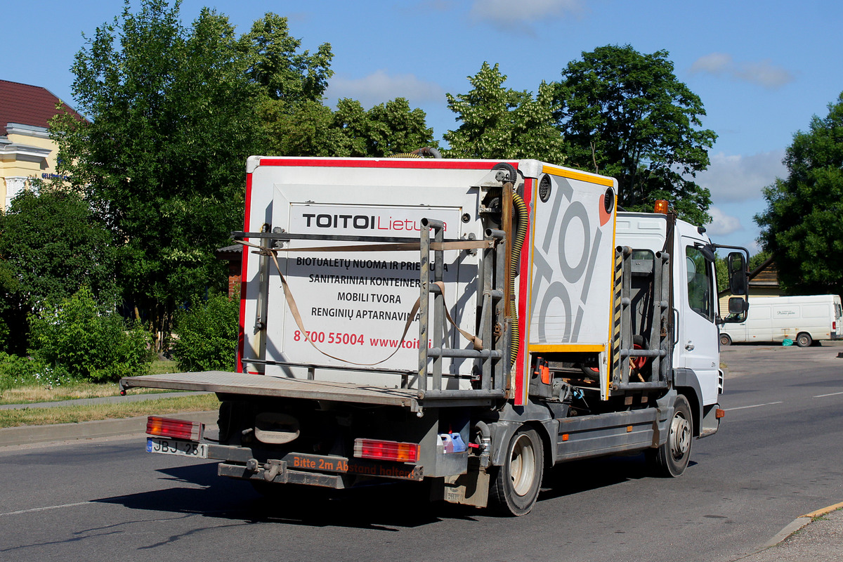 Литва, № JBJ 251 — Mercedes-Benz Atego 818