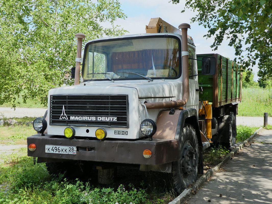 Амурская область, № К 496 КК 28 — Magirus-Deutz 232D19K