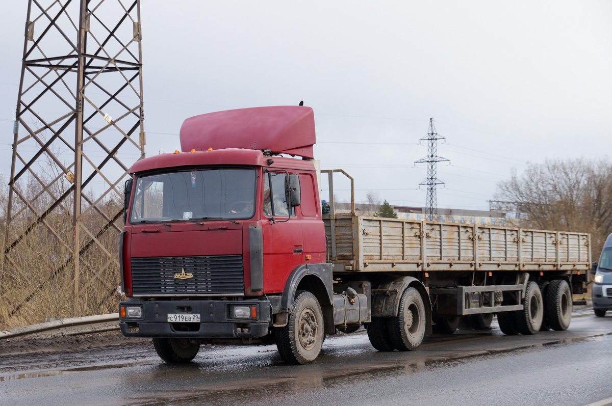 Архангельская область, № С 919 ЕВ 29 — МАЗ-543202