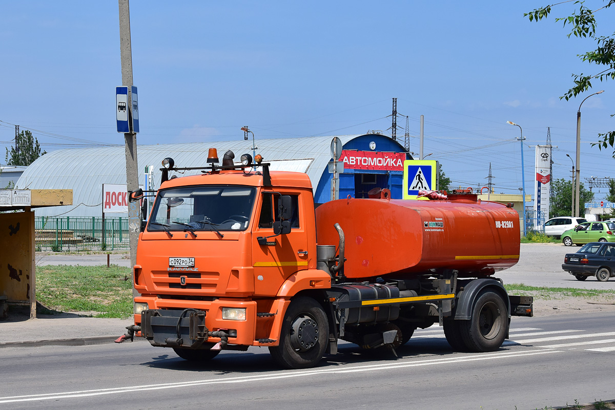 Волгоградская область, № С 092 РО 34 — КамАЗ-43253-H3