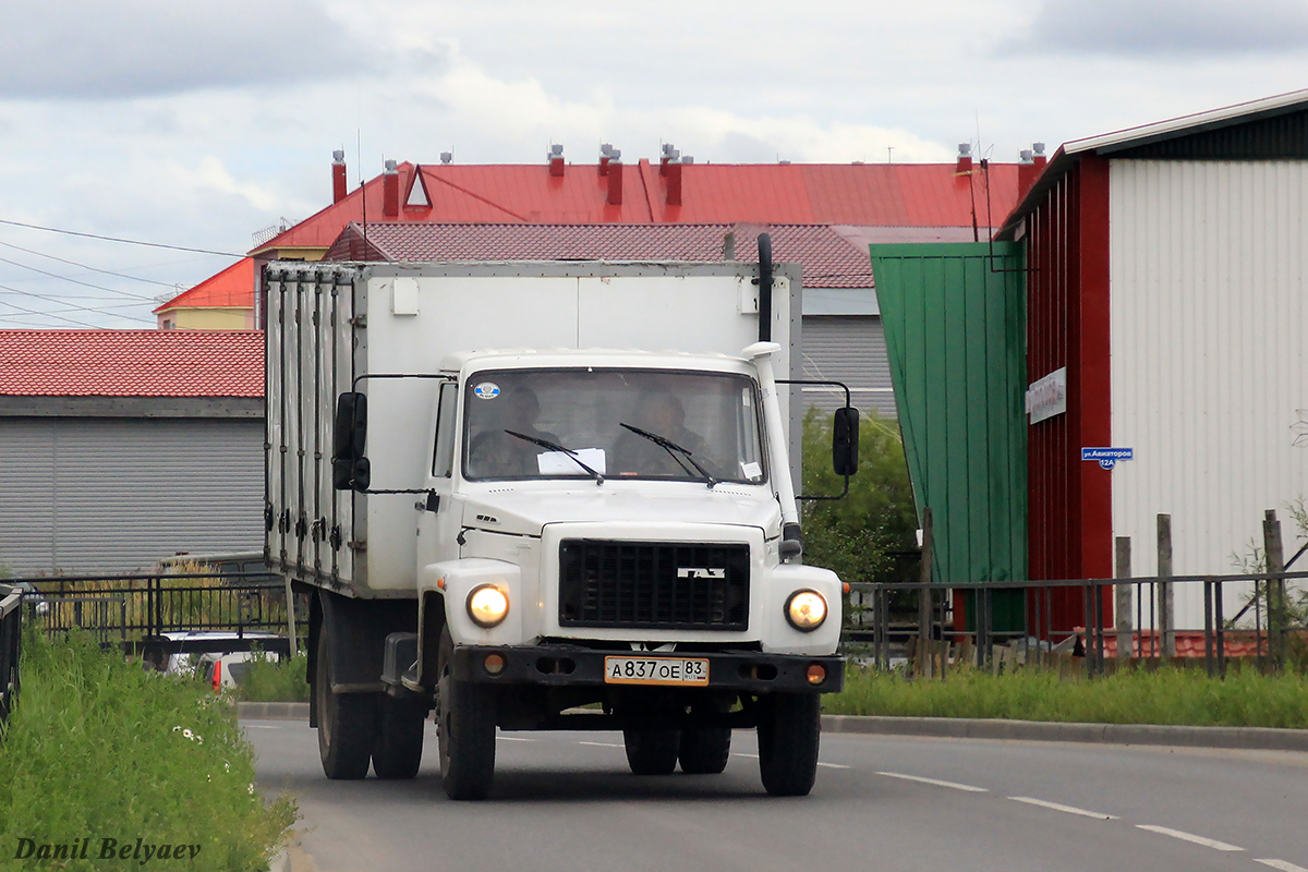 Ненецкий автономный округ, № А 837 ОЕ 83 — ГАЗ-3309