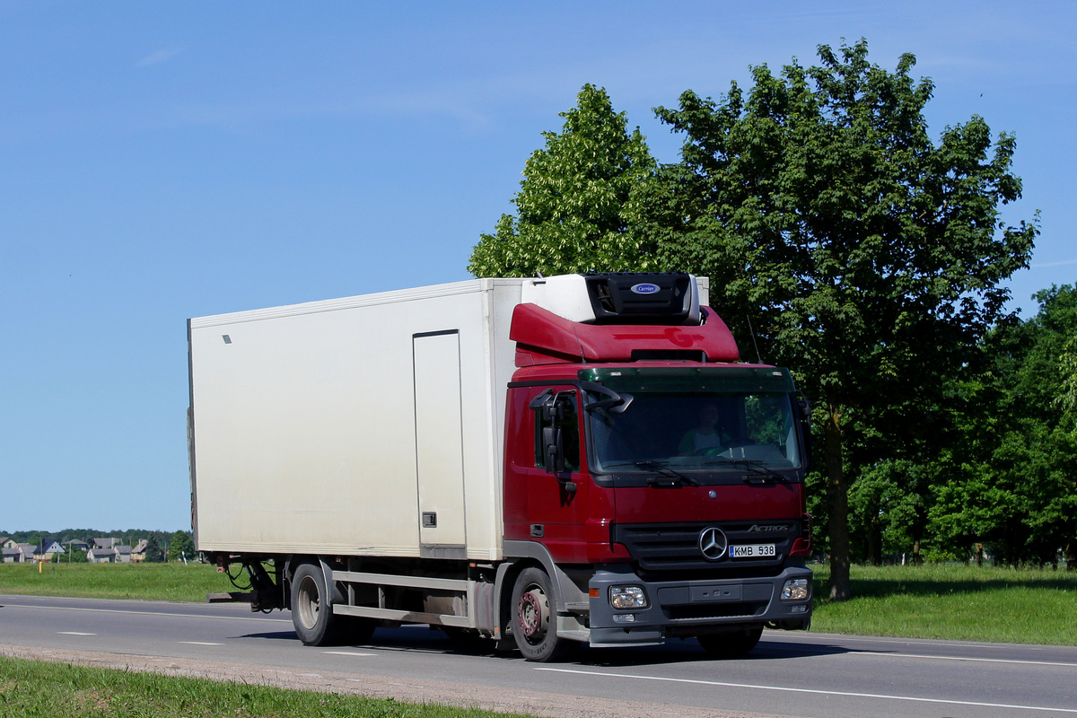 Литва, № KMB 538 — Mercedes-Benz Actros ('2003) 1832