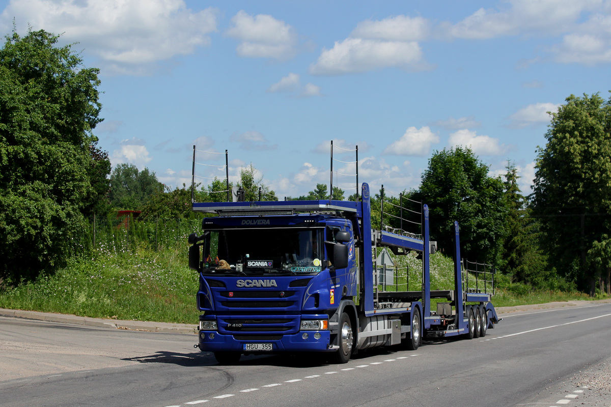 Литва, № HGU 355 — Scania ('2011) P410