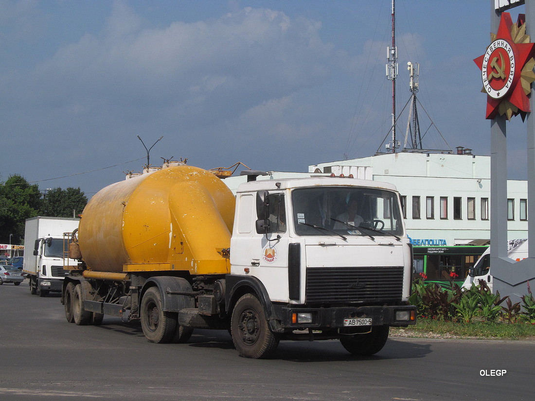 Минская область, № АВ 7500-5 — МАЗ-5432 (общая модель)