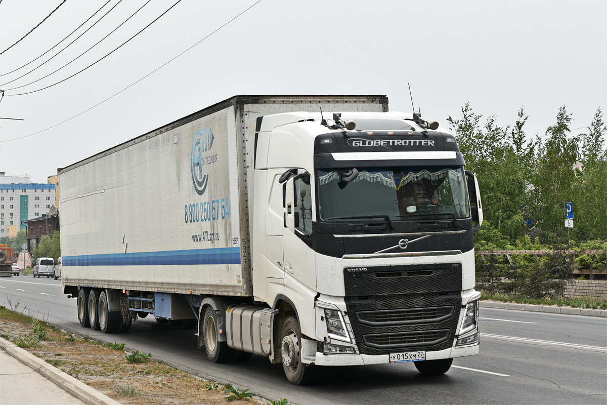 Хабаровский край, № У 015 ХМ 27 — Volvo ('2012) FH.460 [X9P]; Хабаровский край, № ВЕ 0233 79 — Alloy (общая модель) [1A1]