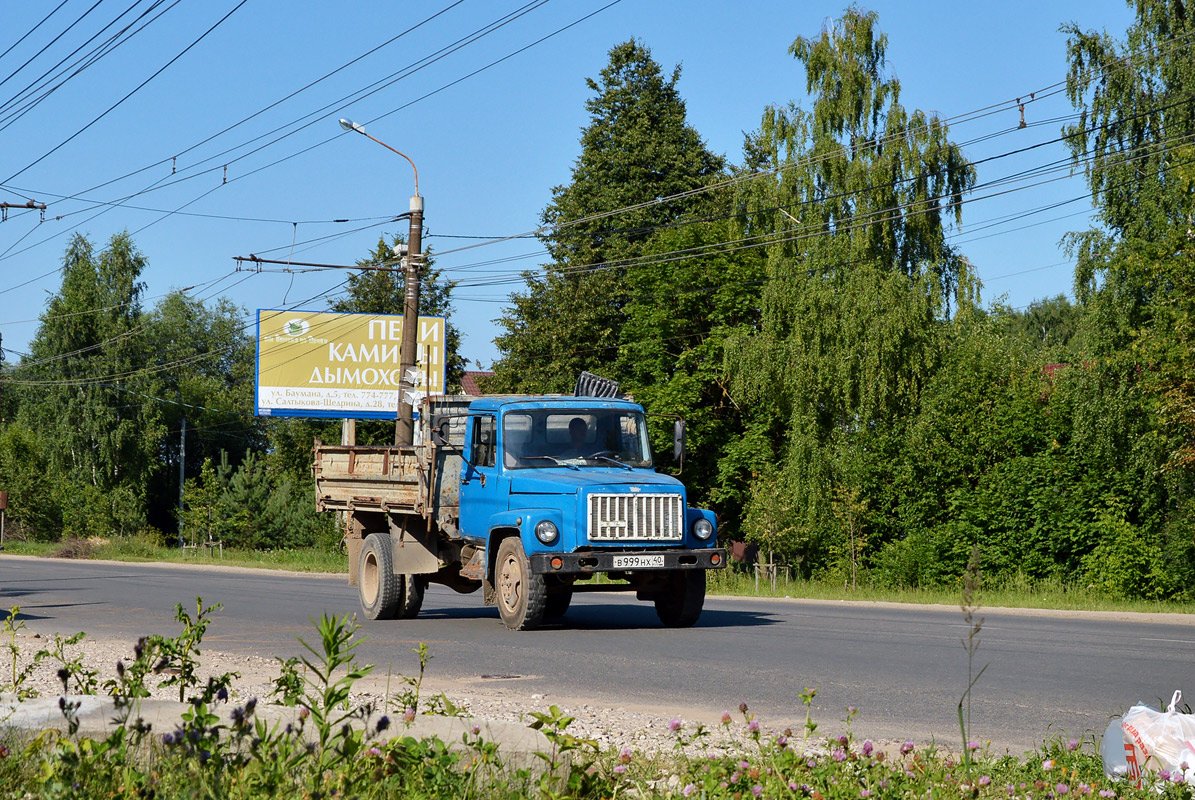 Калужская область, № В 999 НХ 40 — ГАЗ-3307