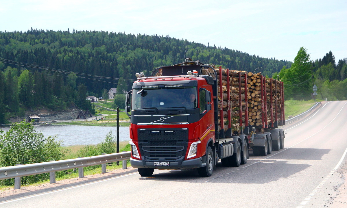 Карелия, № М 413 СХ 10 — Volvo ('2012) FH16.600