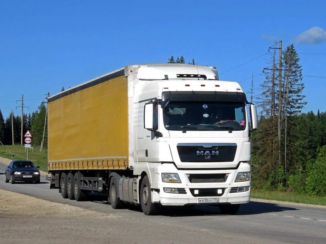 Челябинская область, № К 410 ОУ 174 — MAN TGX ('2007) 18.440