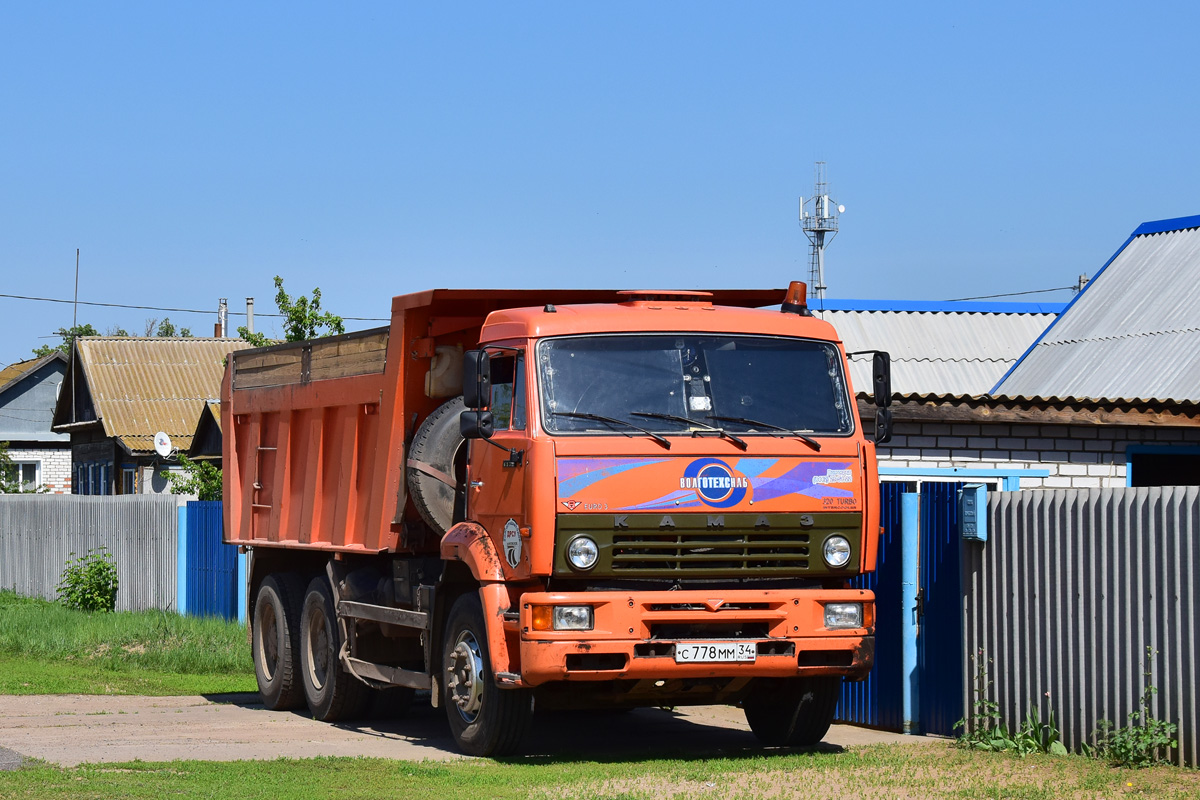 Волгоградская область, № С 778 ММ 34 — КамАЗ-6520 [652000]