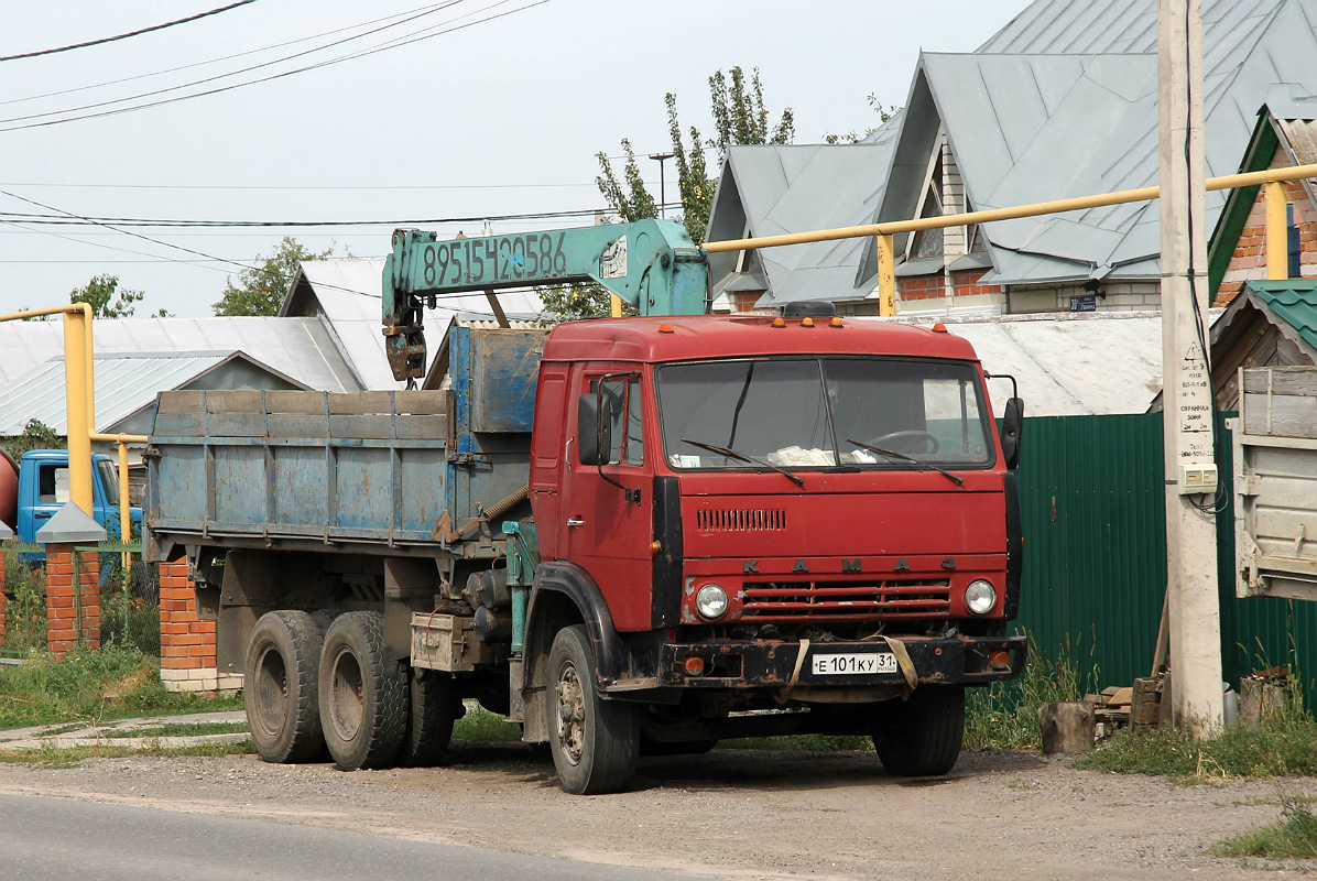 Воронежская область, № Е 101 КУ 31 — КамАЗ-5320