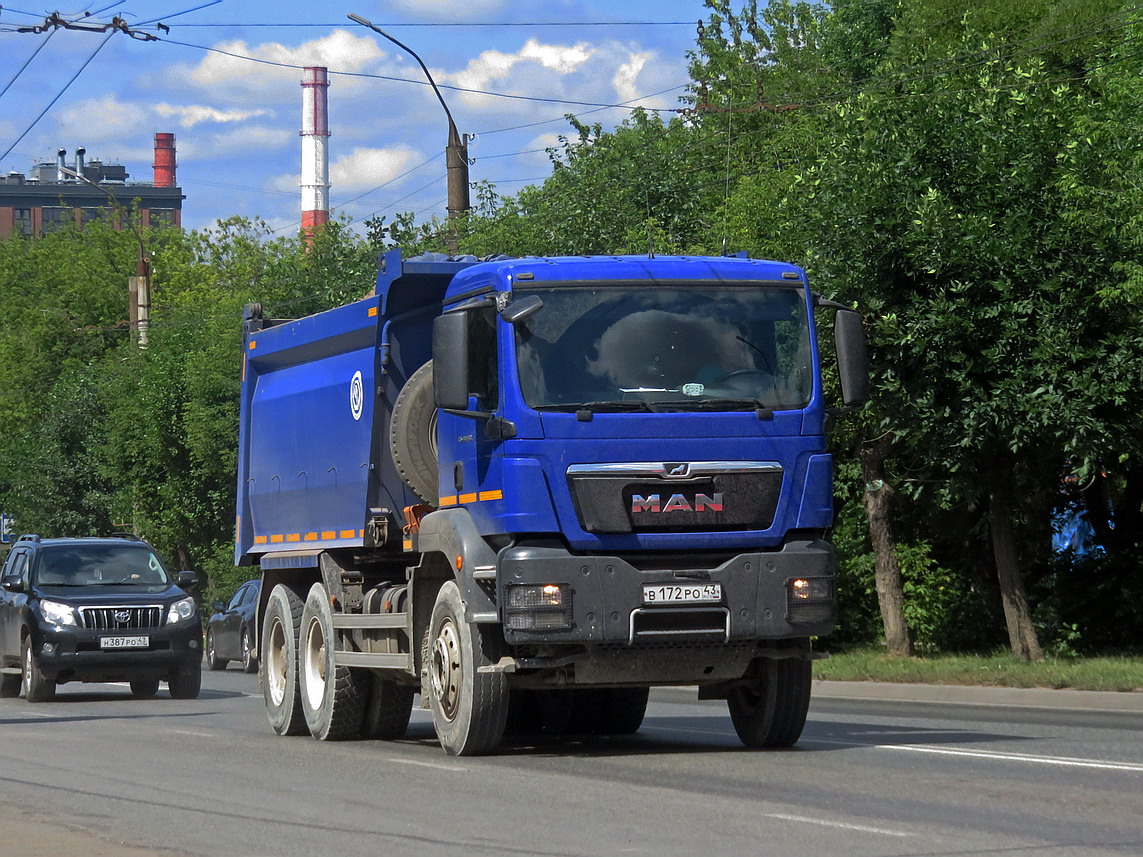 Кировская область, № В 172 РО 43 — MAN TGS ('2007) 40.400