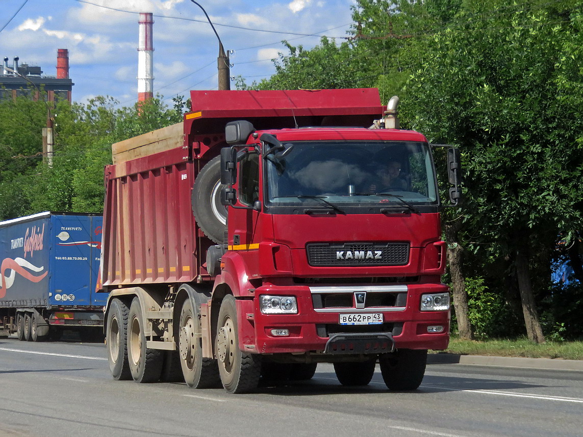 Кировская область, № В 662 РР 43 — КамАЗ-65801-T5