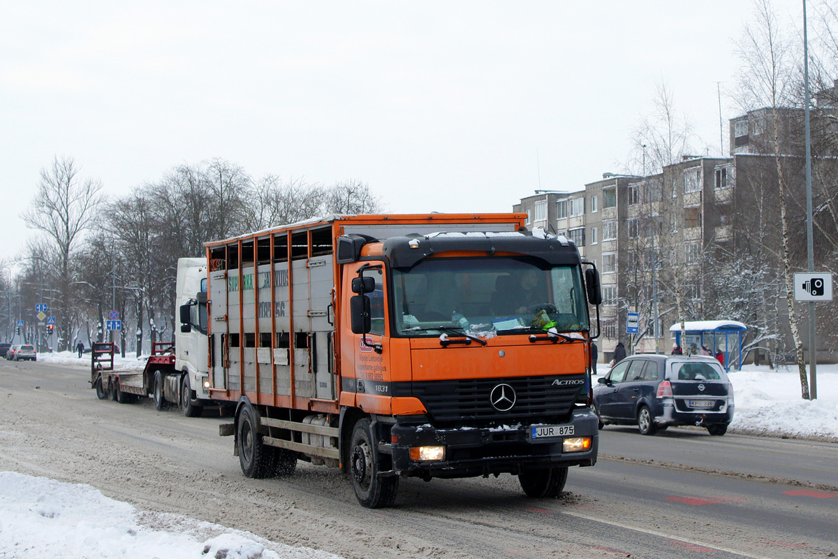 Литва, № JUR 875 — Mercedes-Benz Actros ('1997) 1831