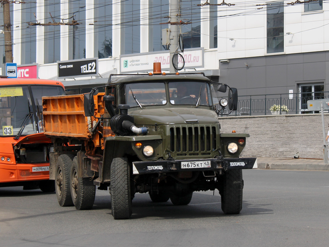 Кировская область, № Н 675 КТ 43 — Урал-43203