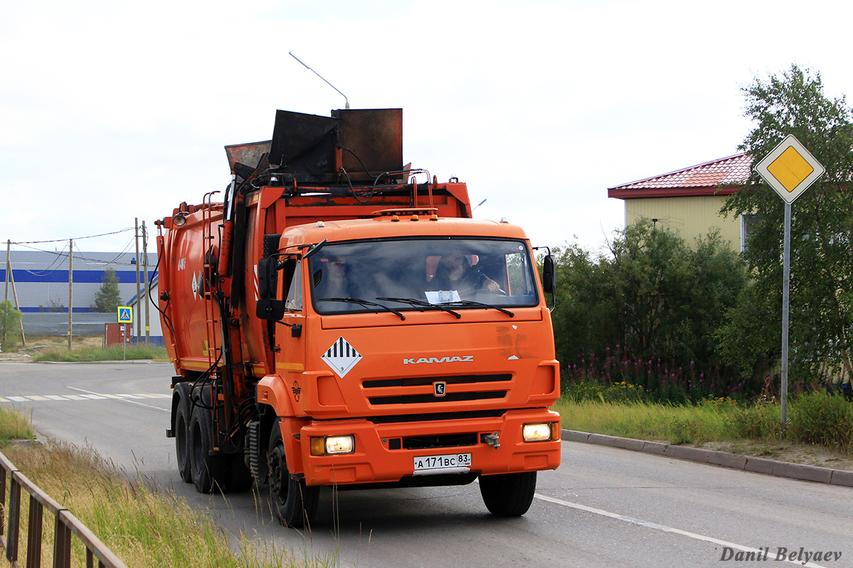 Ненецкий автономный округ, № А 171 ВС 83 — КамАЗ-65115-A4