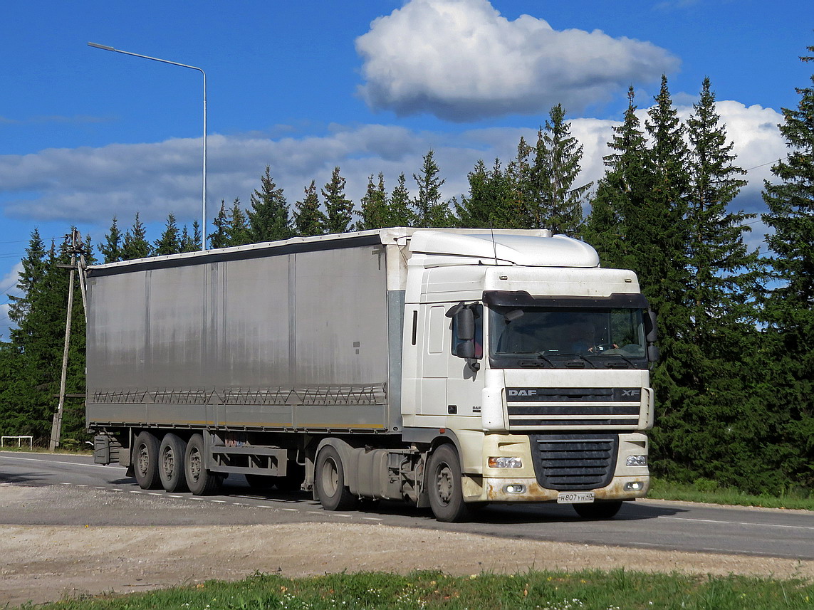 Калужская область, № Н 807 УН 40 — DAF XF105 FT