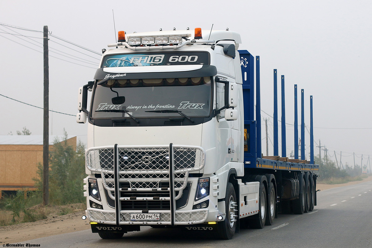 Саха (Якутия), № А 600 РМ 14 — Volvo ('2008) FH16.600