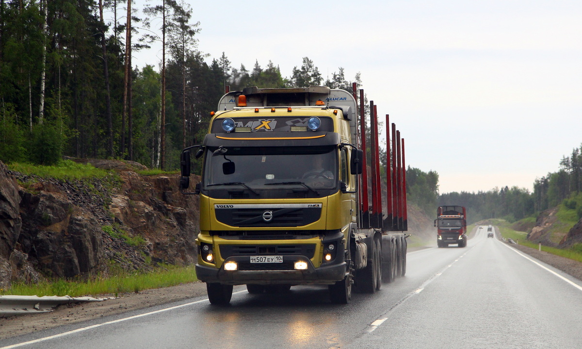 Карелия, № М 507 ЕУ 10 — Volvo ('2010) FMX.480 [X9P]