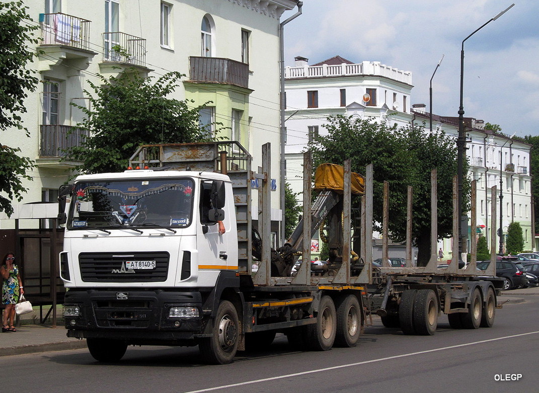 Минская область, № АТ 8140-5 — МАЗ-6312 (общая модель)