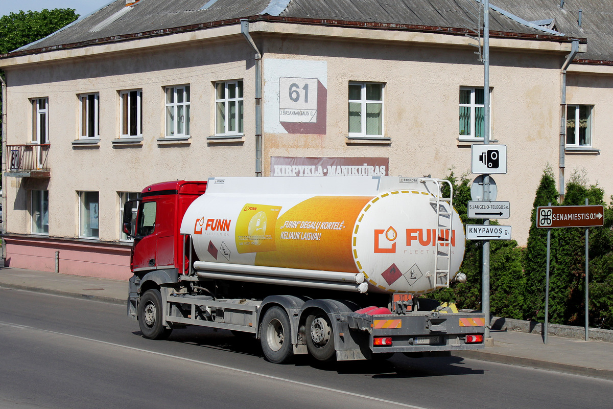 Литва, № KUT 130 — Mercedes-Benz Actros ('2011) 2545