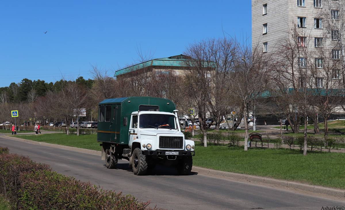 Красноярский край, № М 407 АХ 124 — ГАЗ-33081 «Садко»