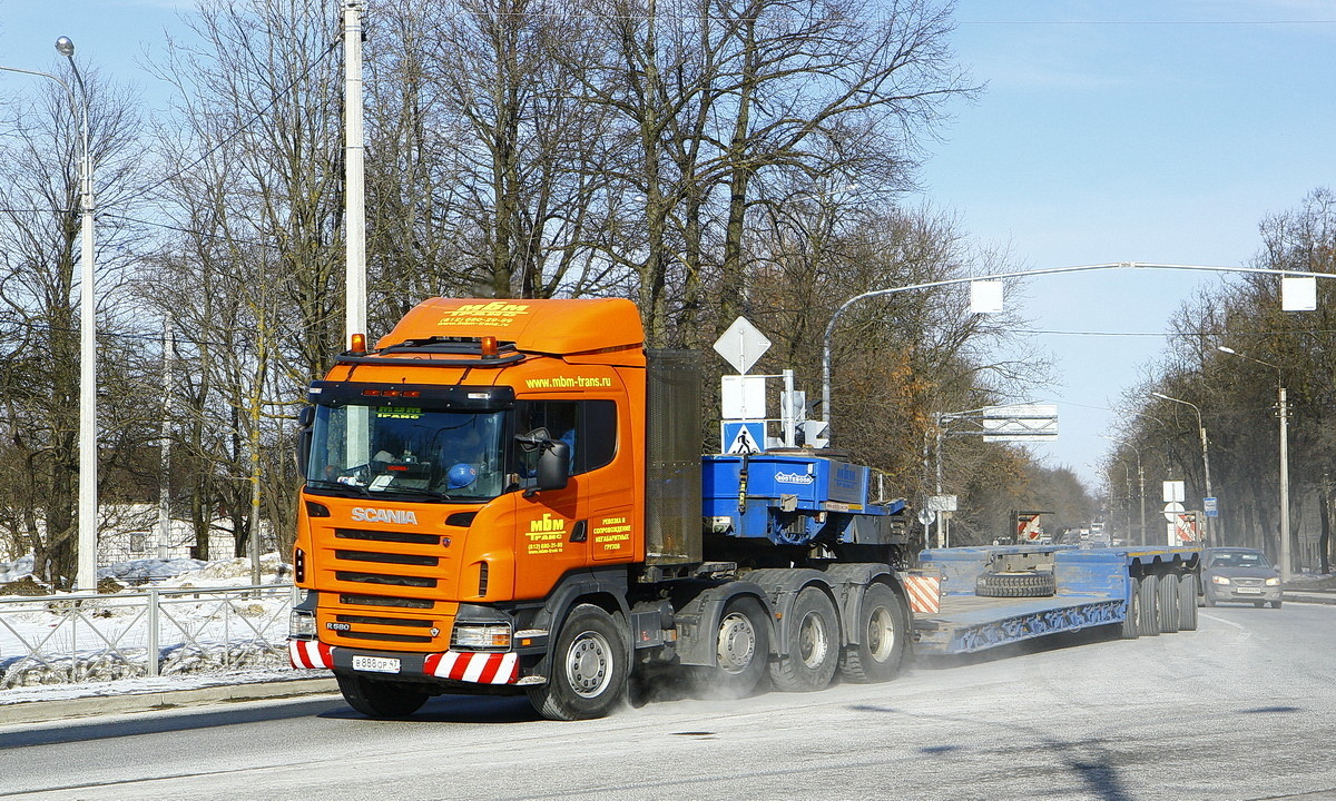 Ленинградская область, № В 888 ОР 47 — Scania ('2004) R580