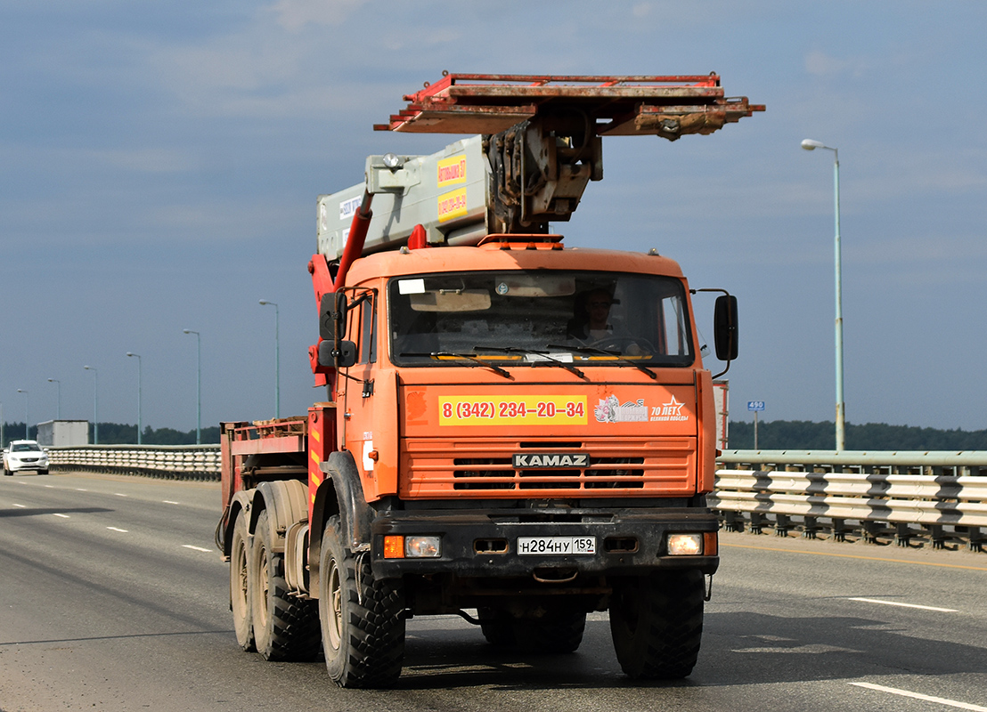 Пермский край, № Н 284 НУ 159 — КамАЗ-43114-15 [43114R]