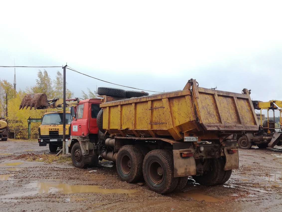 Удмуртия, № Р 666 АО 18 — Tatra 815-2 S1