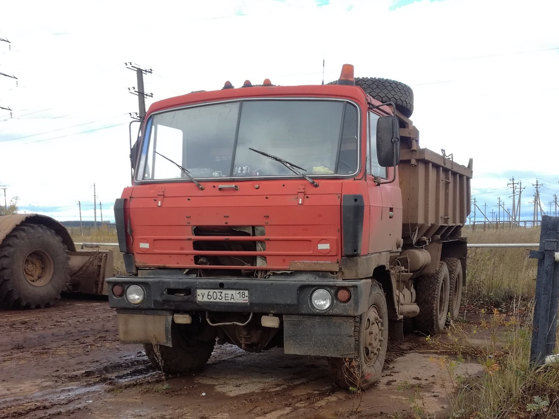 Удмуртия, № У 603 ЕА 18 — Tatra 815-2 S1