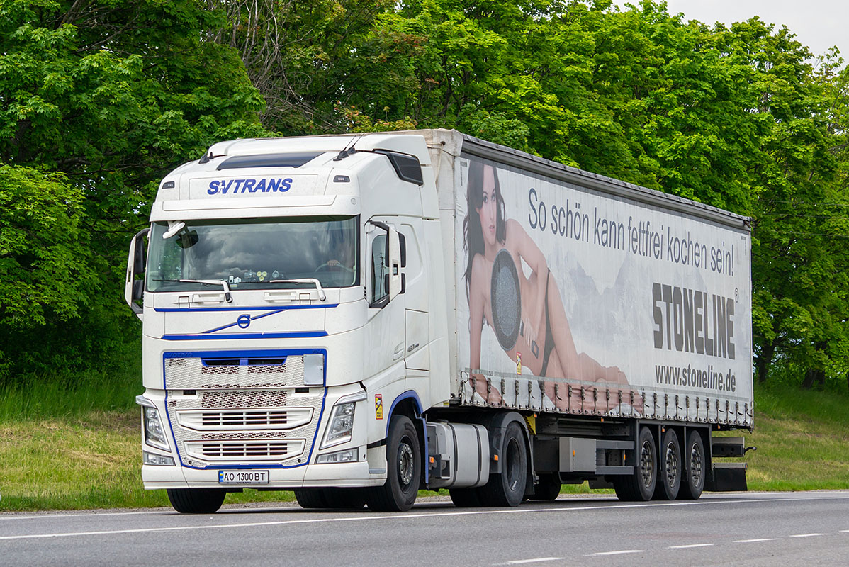 Закарпатская область, № АО 1300 ВТ — Volvo ('2012) FH.460