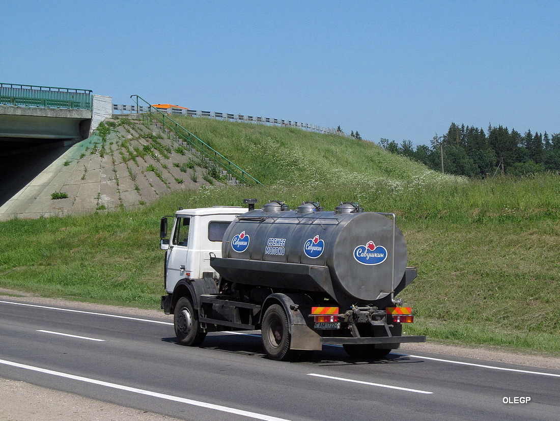 Витебская область, № АМ 1722-2 — МАЗ-5337 (общая модель)