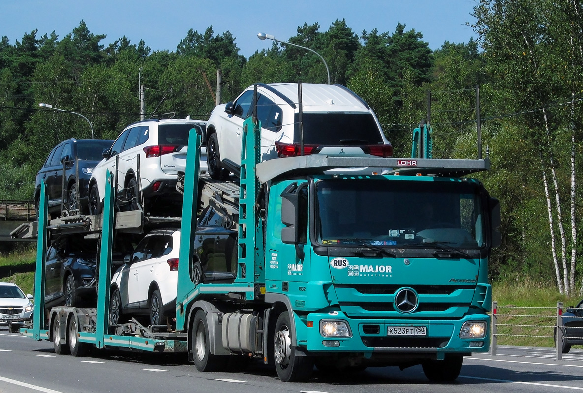 Московская область, № К 523 РТ 750 — Mercedes-Benz Actros ('2009) 1832