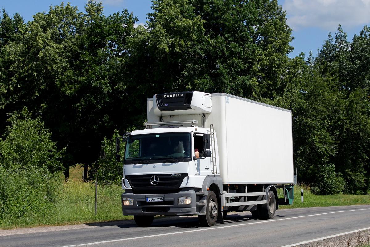 Литва, № LBA 295 — Mercedes-Benz Axor (общ.м)