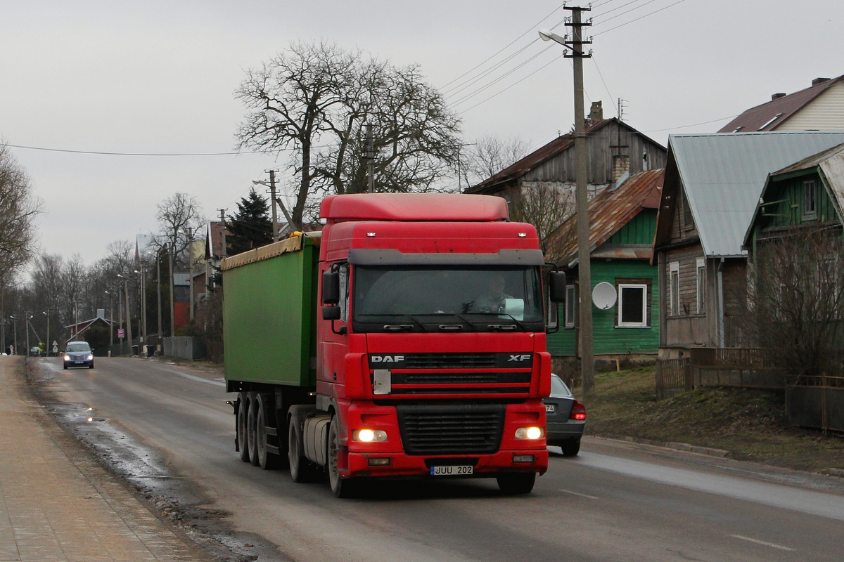 Литва, № JUU 202 — DAF XF95 FT