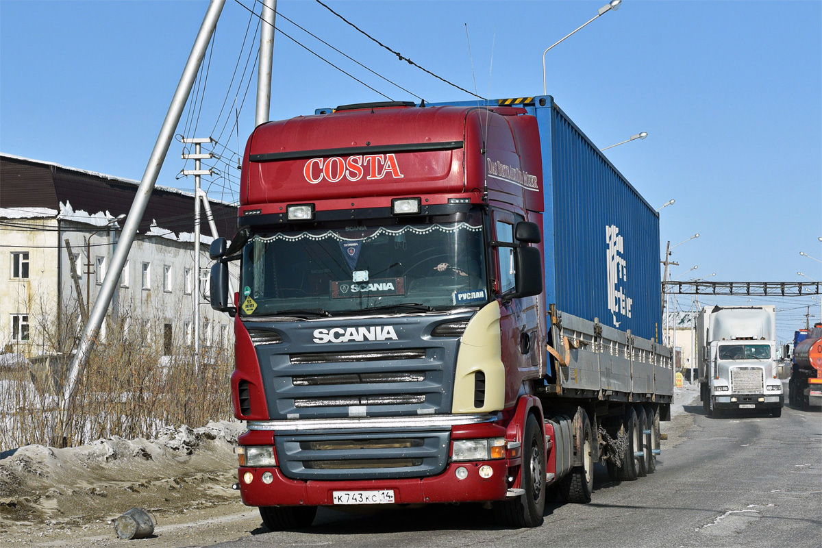 Саха (Якутия), № К 743 КС 14 — Scania ('2004) R420