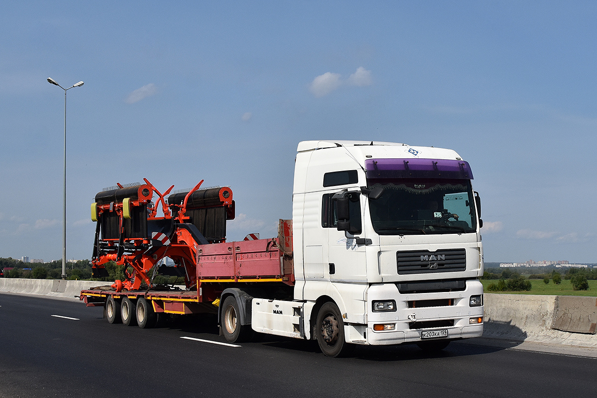 Пермский край, № К 203 КА 159 — MAN TGA 26.410