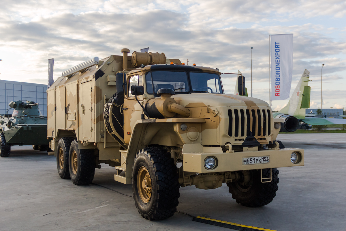 Нижегородская область, № М 651 РК 152 — Урал-4320-30; Транспорт силовых ведомств РФ — Военно-технический форум "Армия-2021"