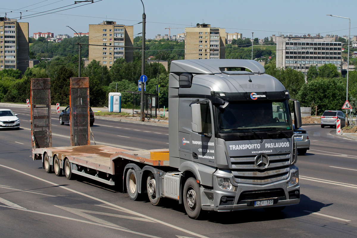 Литва, № LZI 123 — Mercedes-Benz Actros ('2011) 2543