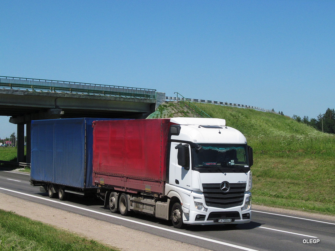 Минская область, № АТ 8554-5 — Mercedes-Benz Actros ('2011) 2551