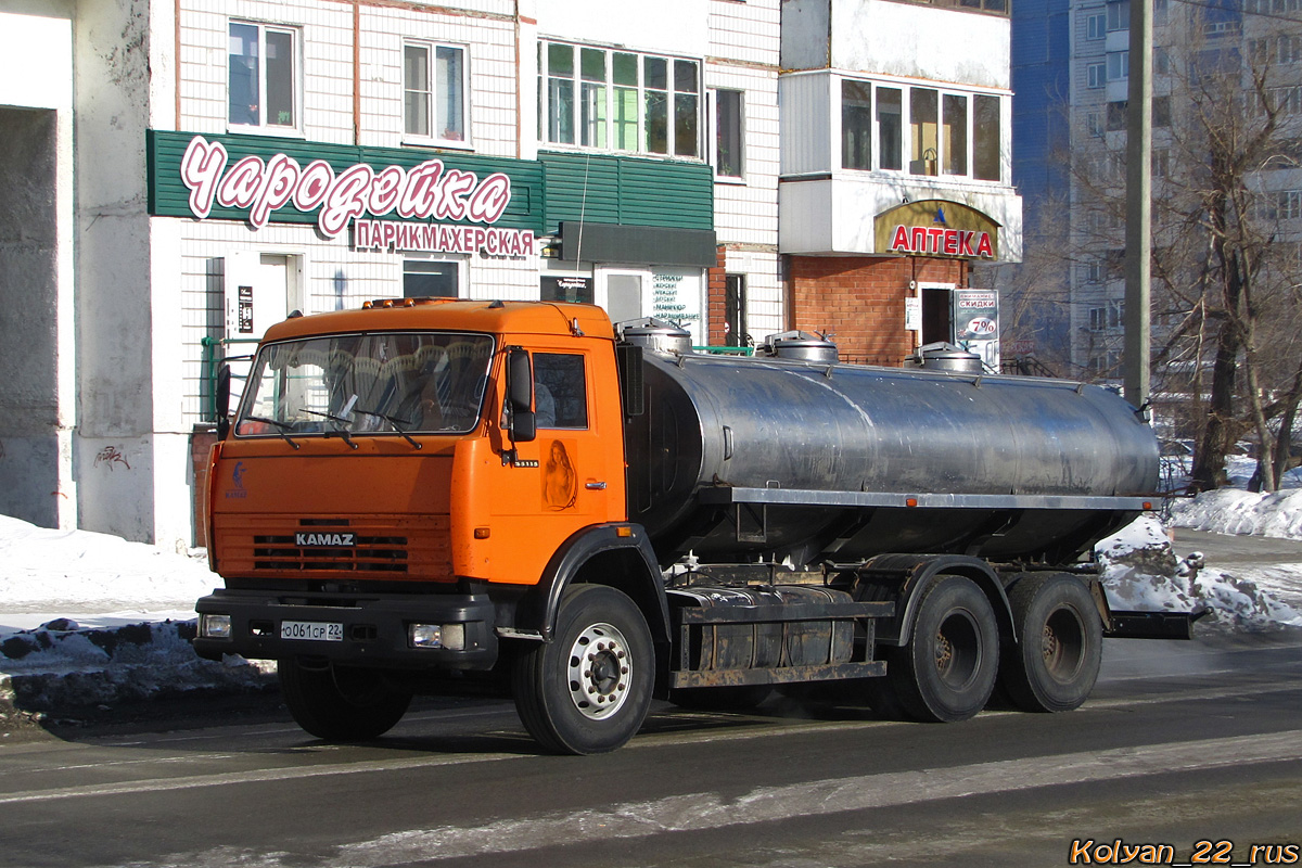 Алтайский край, № О 061 СР 22 — КамАЗ-65115-62