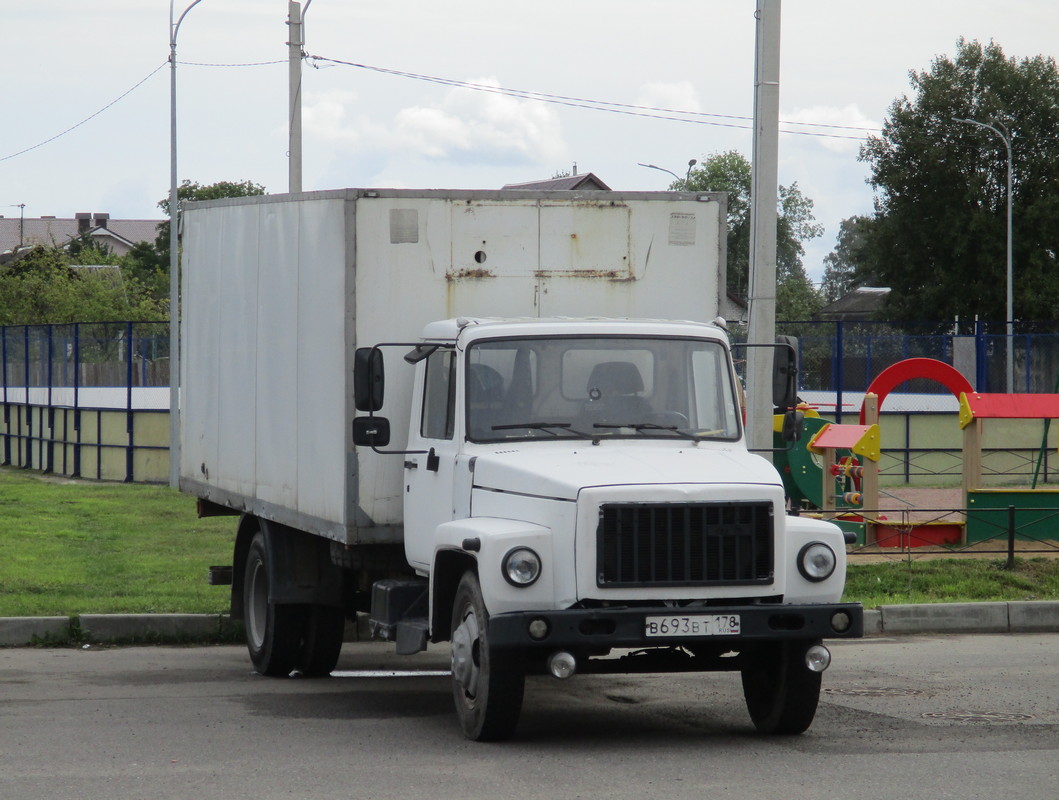 Санкт-Петербург, № В 693 ВТ 178 — ГАЗ-33096