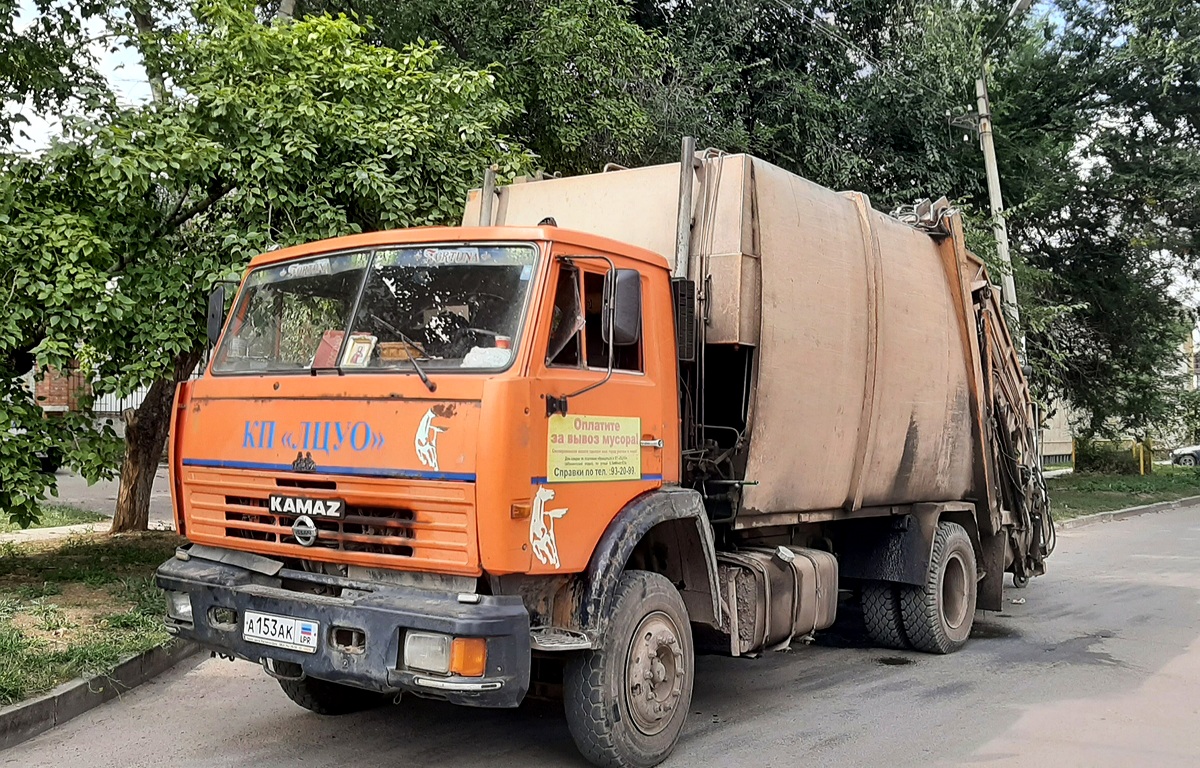 Луганская область, № А 153 АК — КамАЗ-43253 (общая модель)