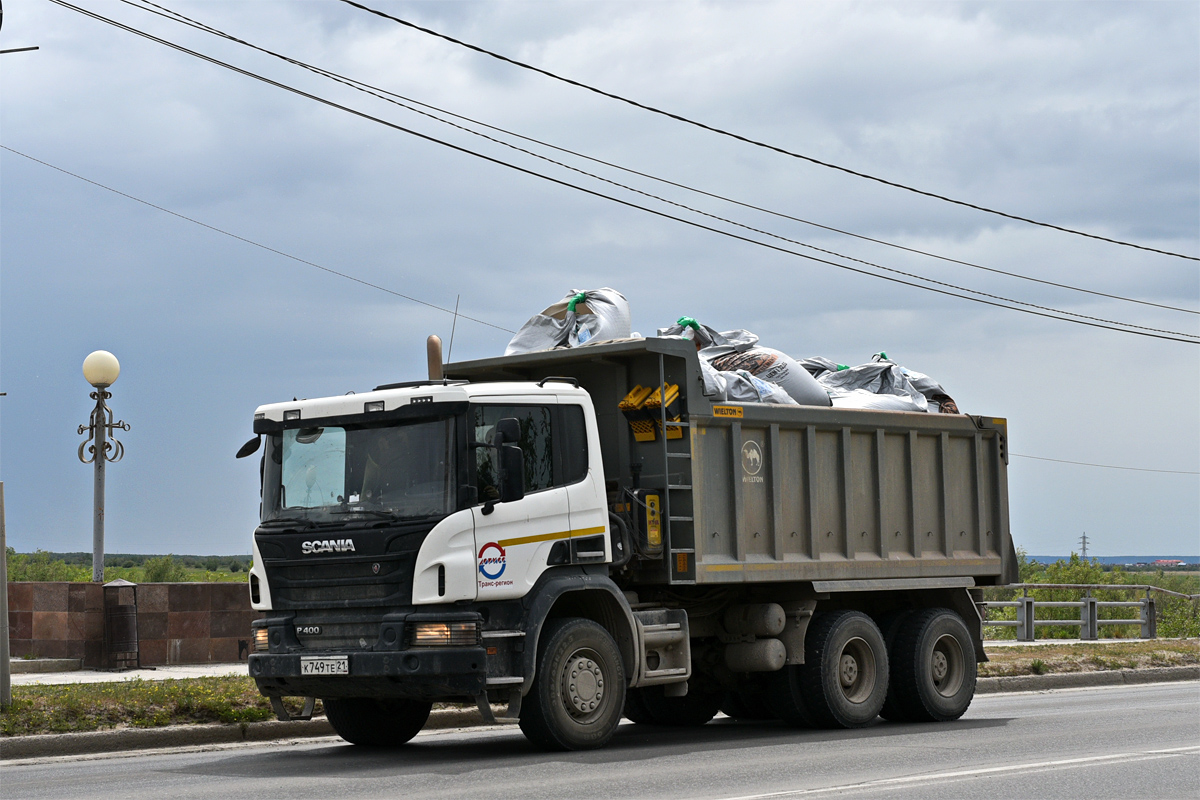 Чувашия, № К 749 ТЕ 21 — Scania ('2011) P400