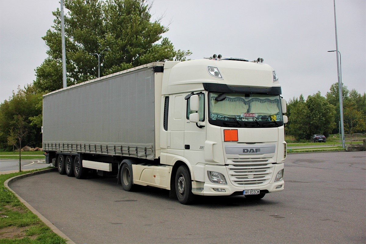 Польша, № WR 855CW — DAF XF Euro6 FT