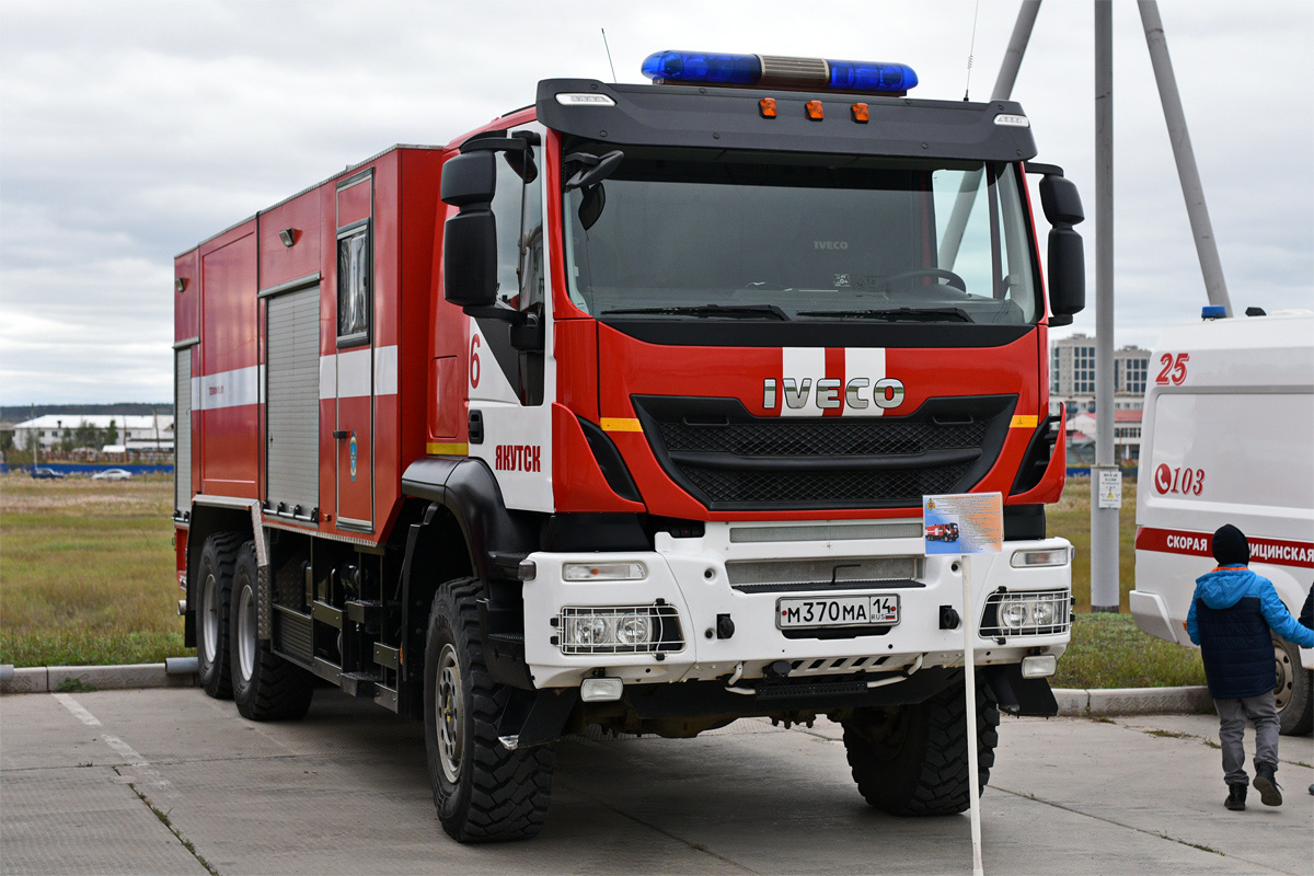 Саха (Якутия), № М 370 МА 14 — IVECO-AMT Trakker ('2013)