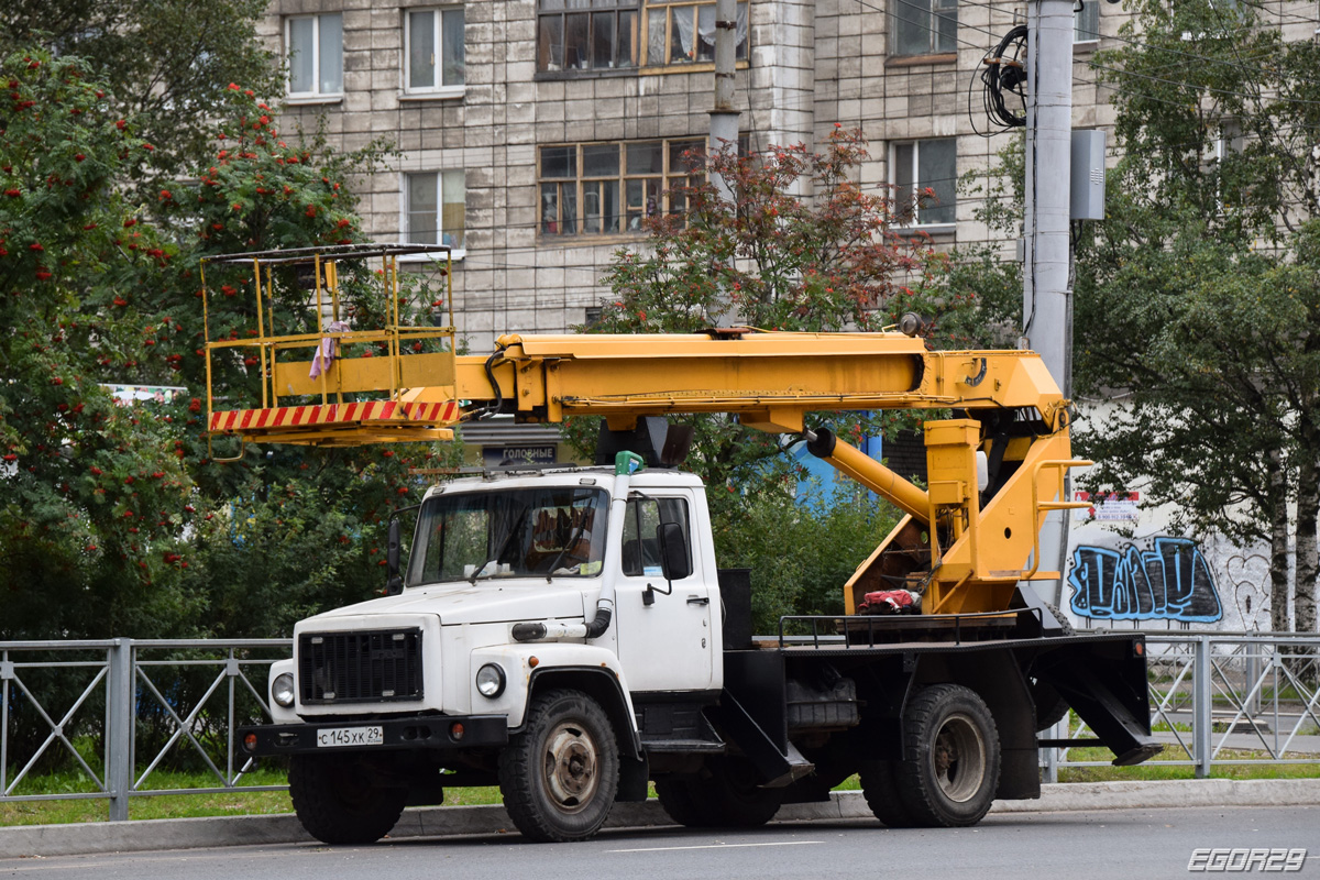 Архангельская область, № С 145 ХК 29 — ГАЗ-3309