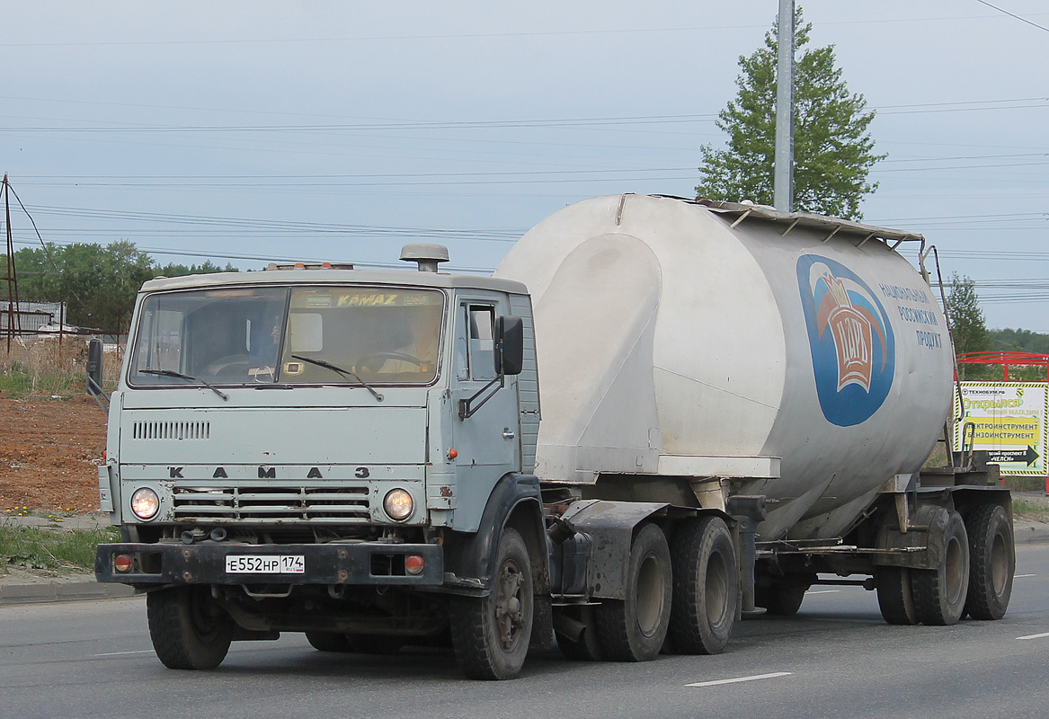 Челябинская область, № Е 552 НР 174 — КамАЗ-5410